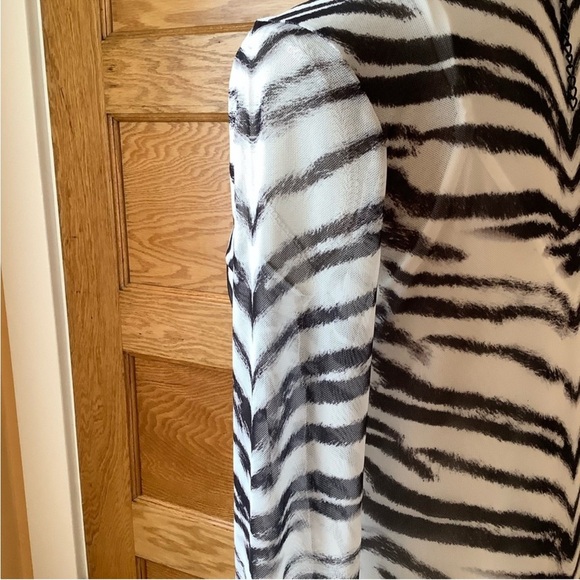 AFRM Shailene Sheer Mesh Dress with White Slip Size M - Picture 7 of 14